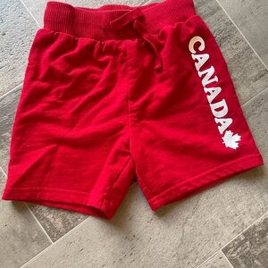 3/$20 Joe Fresh Canada Red Sweatpants Material Shorts